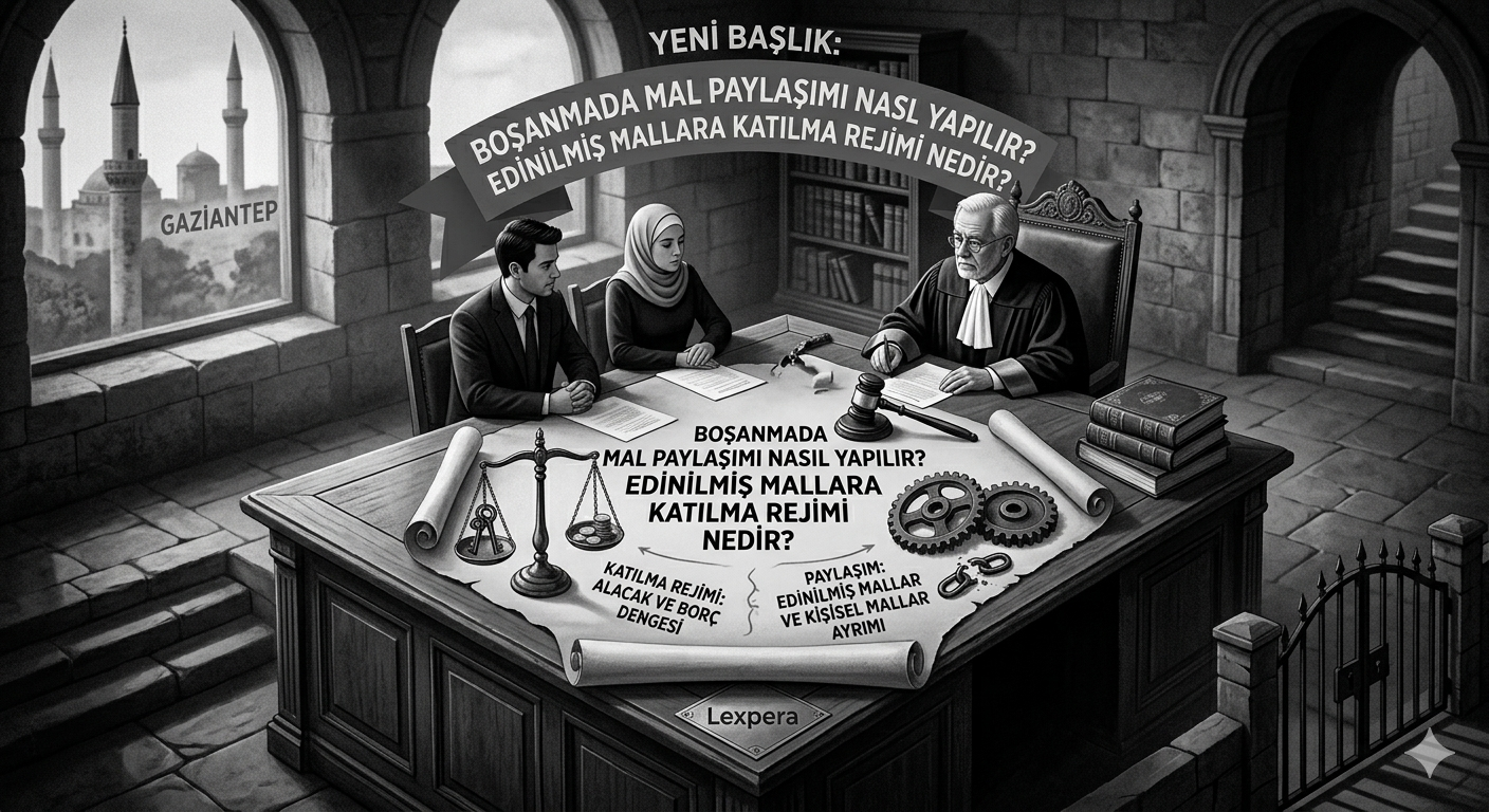 Boşanmada Mal Paylaşımı Nasıl Yapılır? Edinilmiş Mallara Katılma Rejimi Nedir?