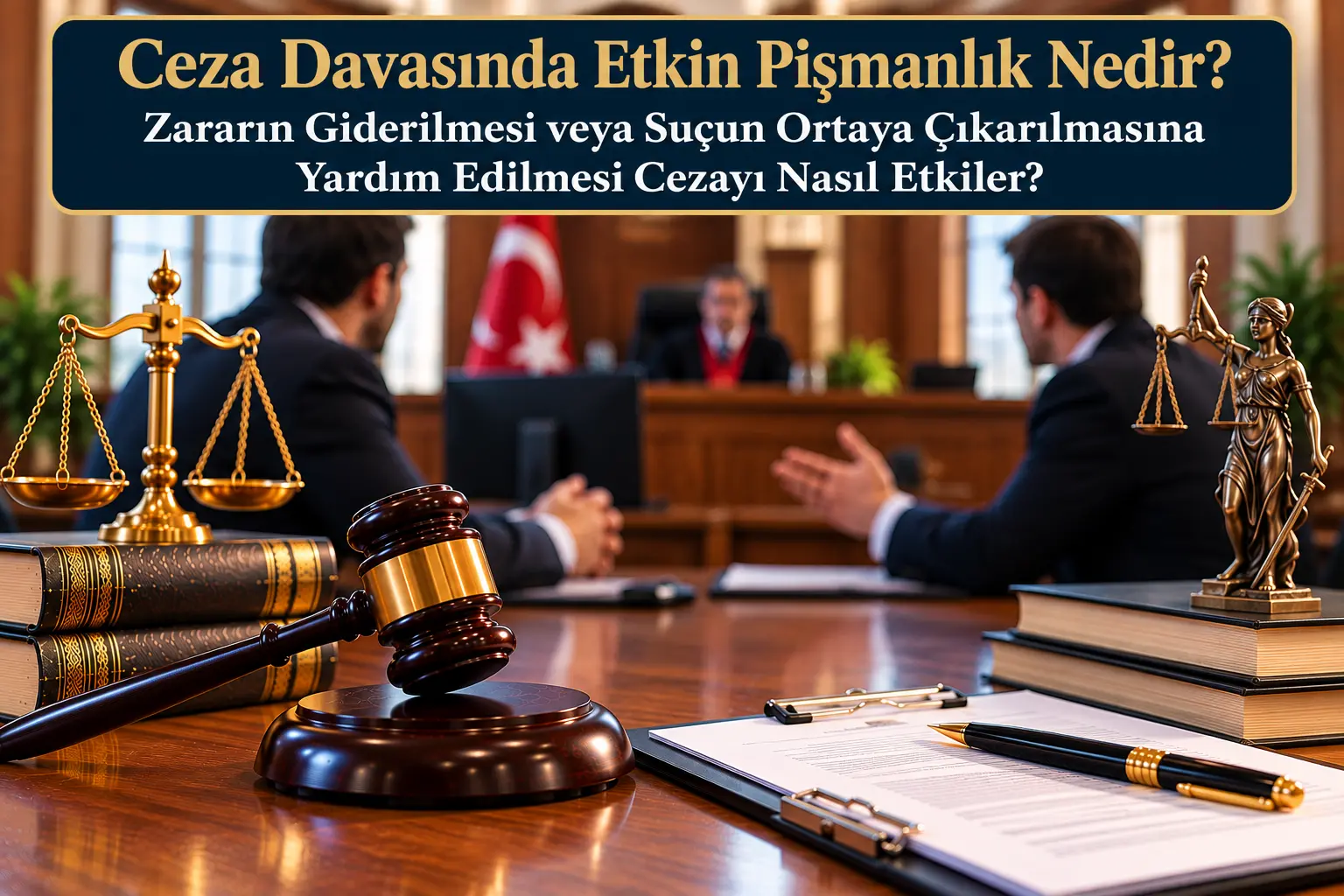Ceza Davasında Etkin Pişmanlık ve Ceza İndirimi Süreci