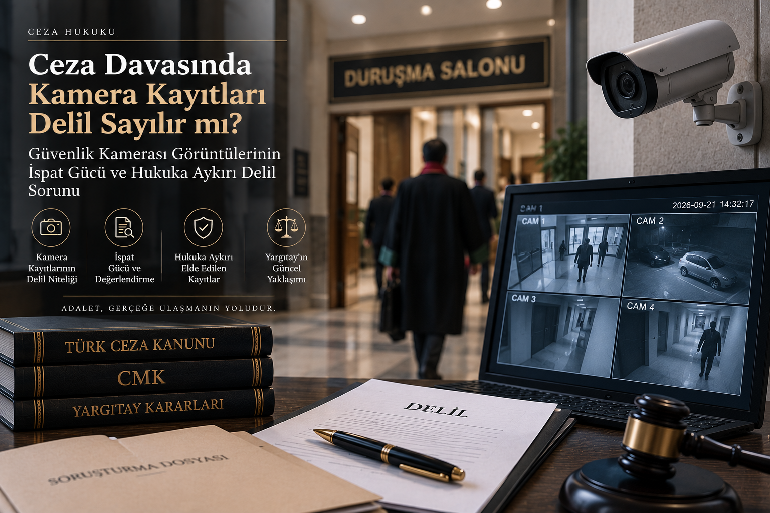 Ceza Davasında Kamera Kayıtları Delil Sayılır mı?