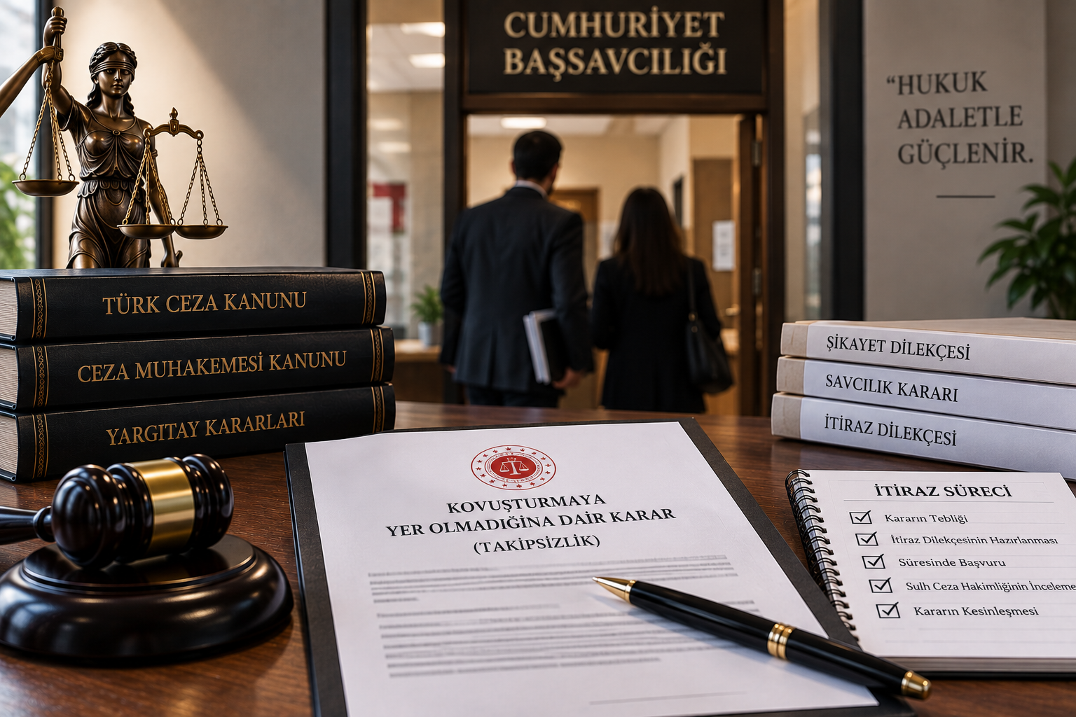Savcılıkta Takipsizlik Kararı Nedir? Kovuşturmaya Yer Olmadığı Kararına İtiraz Nasıl Yapılır?