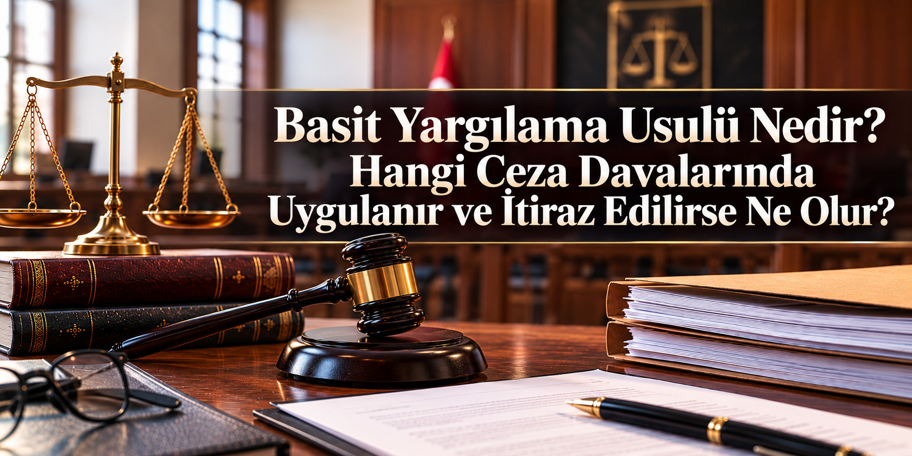 Basit Yargılama Usulü Nedir? Hangi Ceza Davalarında Uygulanır ve İtiraz Edilirse Ne Olur?