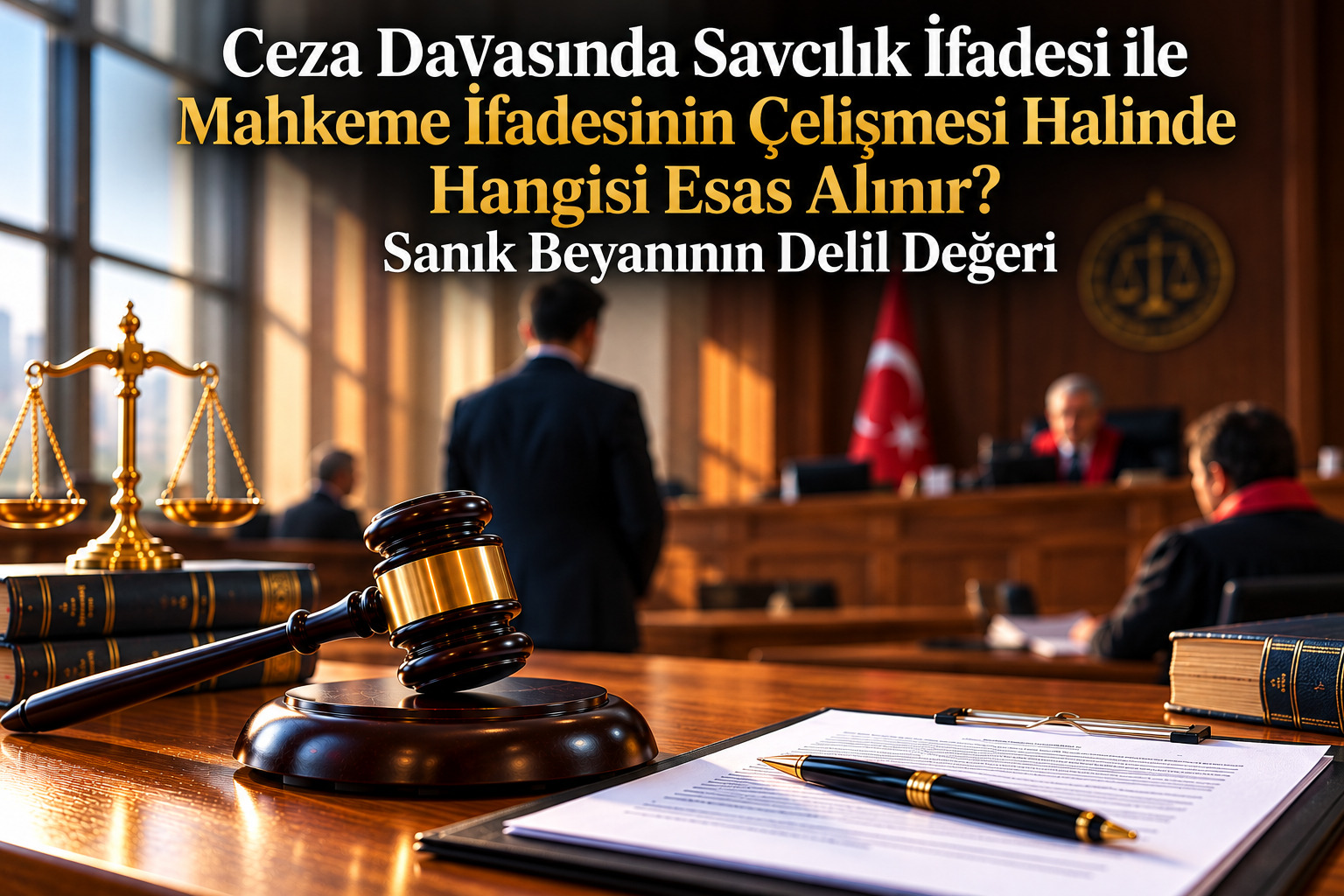 Ceza Davasında Savcılık İfadesi ile Mahkeme İfadesinin Çelişmesi Halinde Hangisi Esas Alınır?