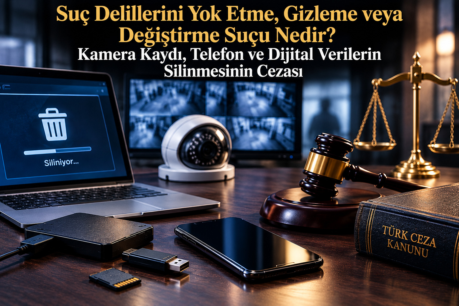 Suç Delillerini Yok Etme, Gizleme veya Değiştirme Suçu Nedir?