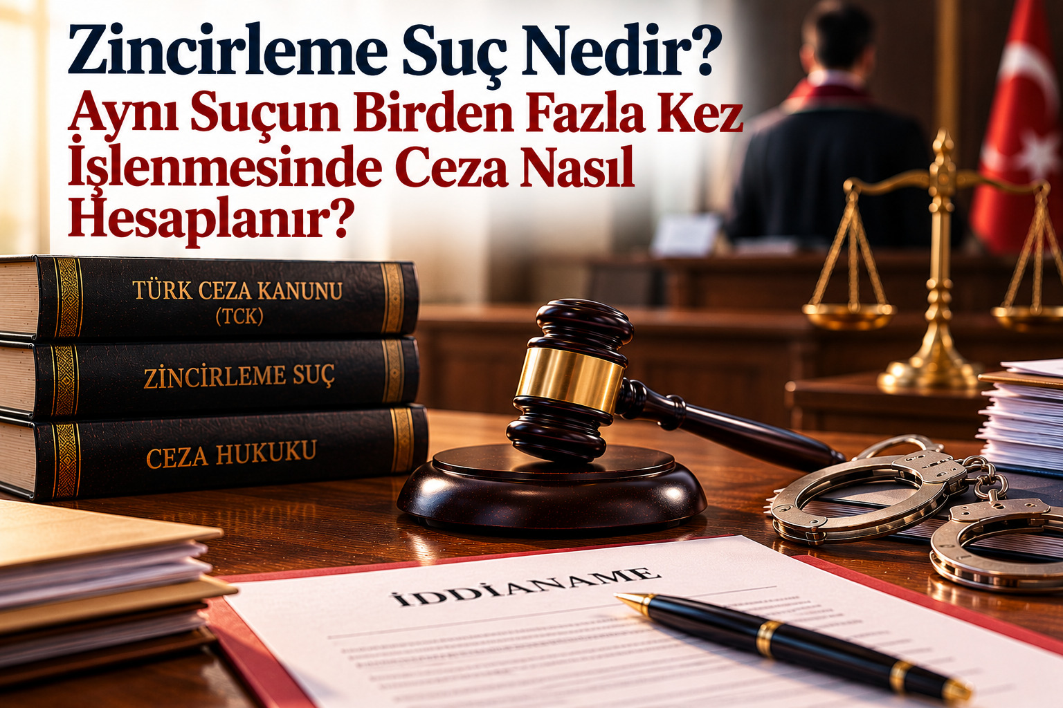 Zincirleme Suç Nedir? Aynı Suçun Birden Fazla Kez İşlenmesinde Ceza Nasıl Hesaplanır?